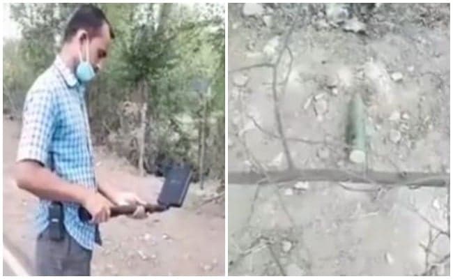 सागर में सड़क किनारे बम मिलने से फैली सनसनी
