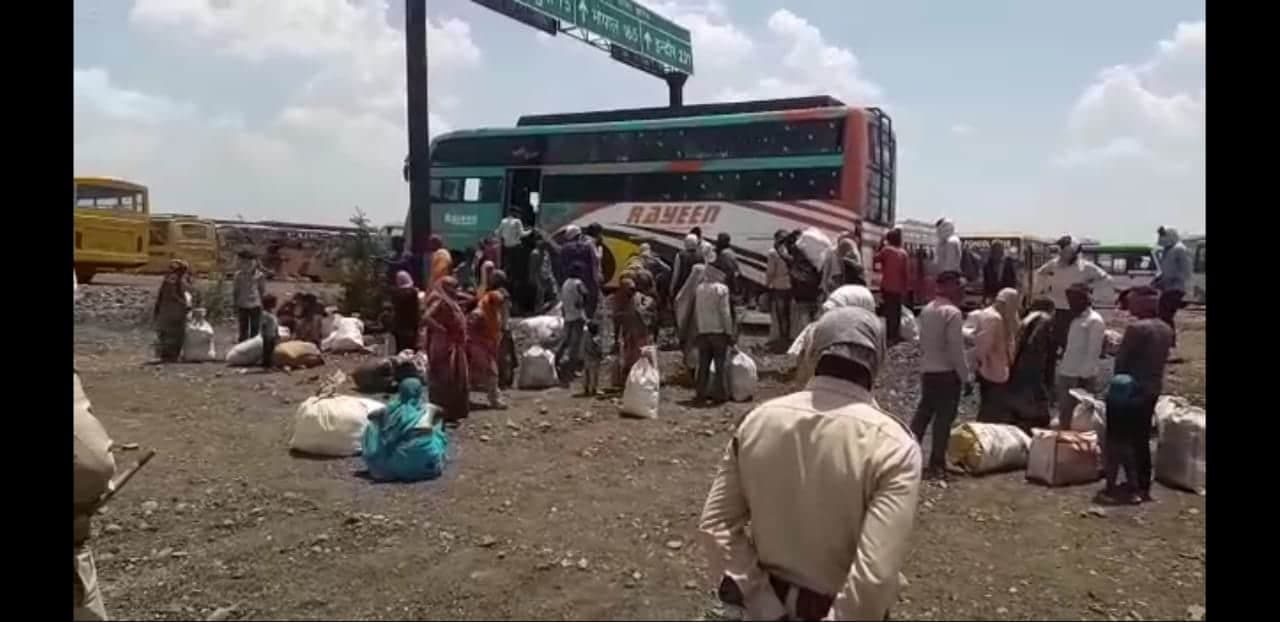राजस्थान में फंसे 2 हजार से ज्यादा मजदूर लौटे, अरसे बाद पहुंचेंगे अपने घर