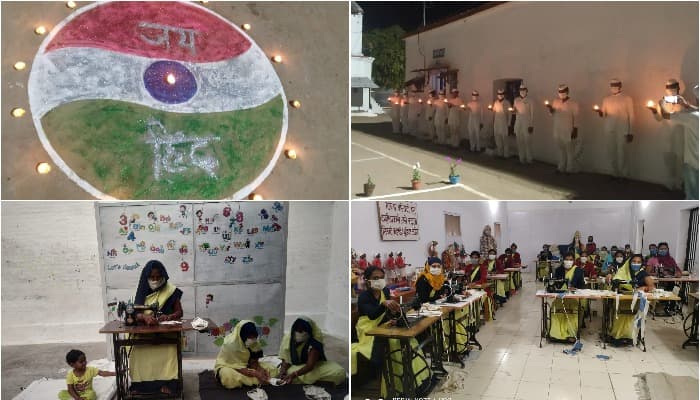 प्रदेश की जेलों में बंद कैदी ऐसे दे रहे कोरोना को चुनौती