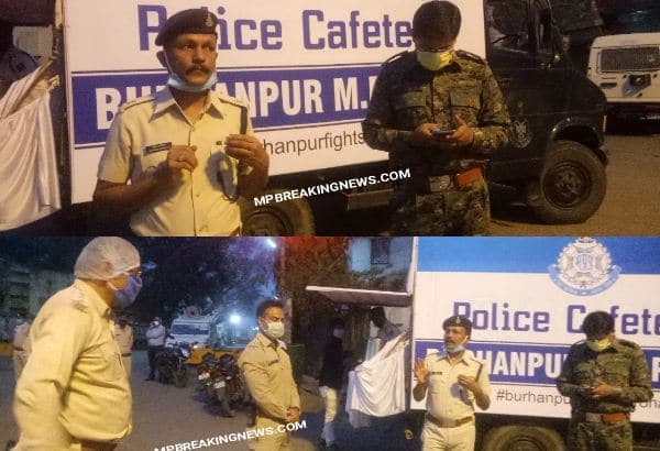 पुलिस ने शुरू किया “कैफेटेरिया”, कोरोनो की जंग में जुटे जवानों का उत्साहवर्धन करेंगीं ASP तारणेकर