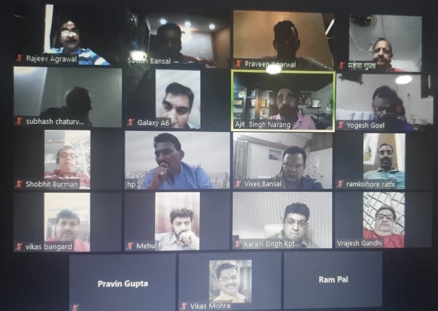 उद्योग संगठनों के साथ केबिनेट मंत्री सिलावट की वीडियो कॉन्फ्रेंसिंग, कई अहम मुद्दों पर चर्चा