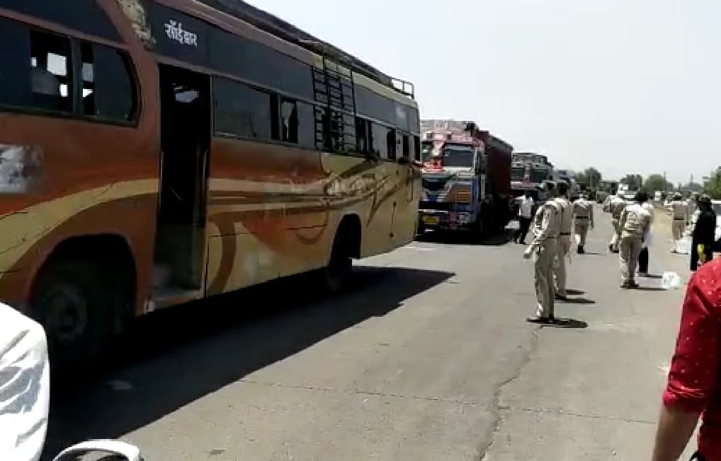श्रमिकों को शहरी सीमा से पार लगाने के लिये जिला प्रशासन ने दी ये बड़ी राहत