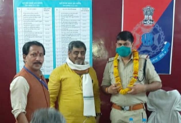 बैकफुट पर गाली देने वाले भाजपा नेता, थाने जाकर TI से बोला SORRY