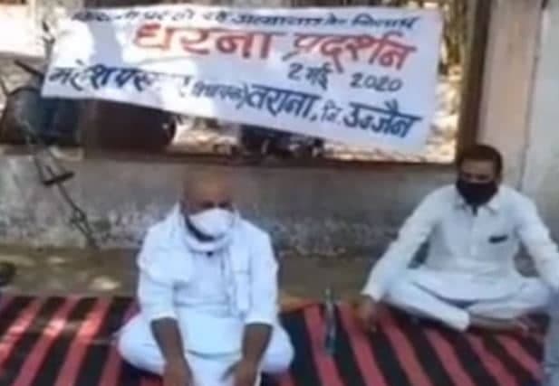 किसानों के धरने पर भड़की BJP, कांग्रेस MLA सहित 8 नेताओं पर FIR