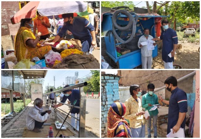 युवा नेता ने ऐसे मनाई राजीव गांधी की पुण्य तिथि, जरूरतमंदों तक पहुंचा एक दिन का न्याय
