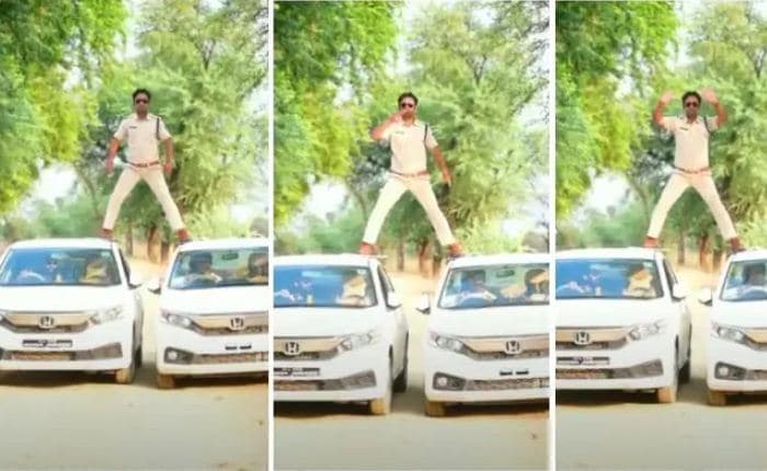 एसआई को महंगा पड़ा ‘सिंघम’ वाला स्टंट, जांच के आदेश, 5 हजार का जुर्माना
