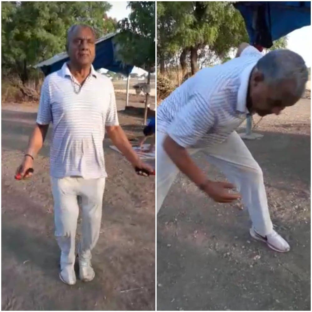 कैबिनेट विस्तार से पहले पूर्व स्वास्थ्य मंत्री ने दिखाई अपनी फिटनेस, वीडियो वायरल