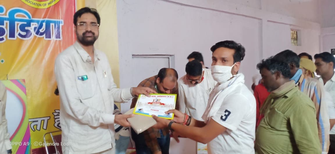 पछार क्लब ने किया कोरोना युध्दाओं का सम्मान
