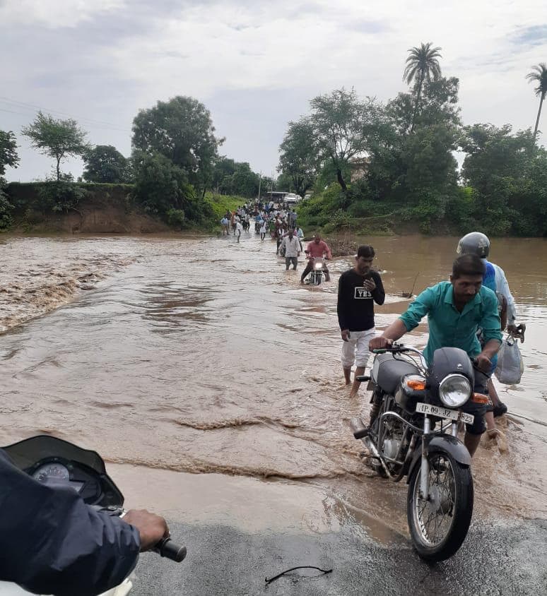 मालवांचल में सक्रिय हुआ मानसून, नदी- नाले उफान पर