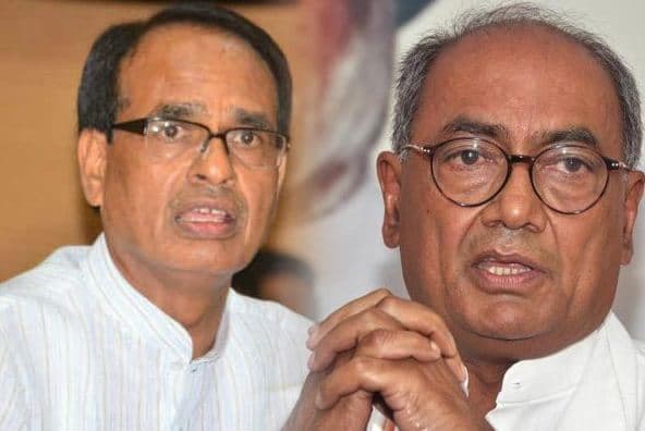 दिग्विजय के खिलाफ FIR दर्ज कराएगी भाजपा, शिवराज का वीडियो वायरल करने का मामला