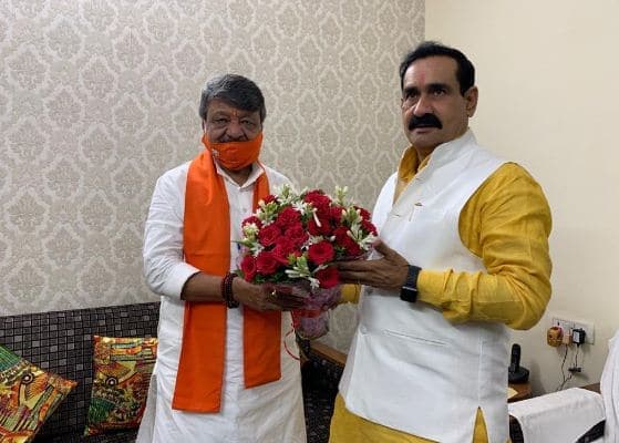 मध्यप्रदेश में चढ़ा सियासी पारा, कैलाश-नरोत्तम के बीच डिनर डिप्लोमेसी