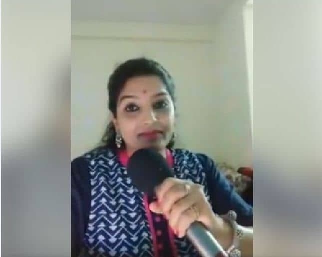 ‘कोरोना के खिलाफ नवांकुर की सुरीली जंग’ में ‘अर्चना खरे’ की शानदार प्रस्तुति
