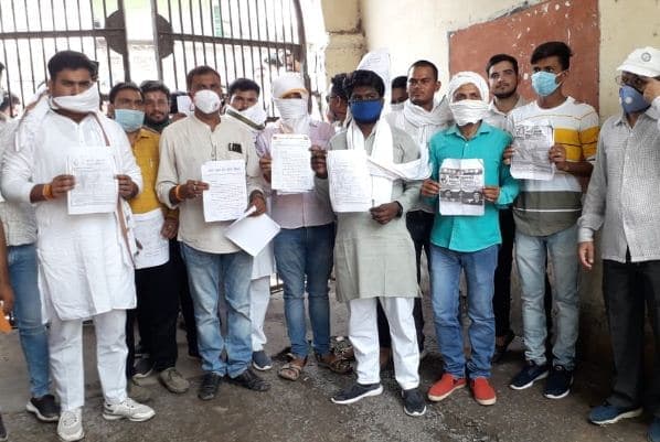 भीम आर्मी के खिलाफ सपाक्स पार्टी ने दिया ज्ञापन
