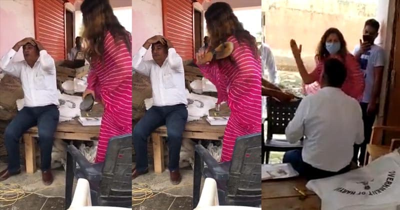 टिकटॉक स्टार और भाजपा नेत्री सोनाली फोगाट ने अफसर को चप्पल से पीटा, वीडियो वायरल