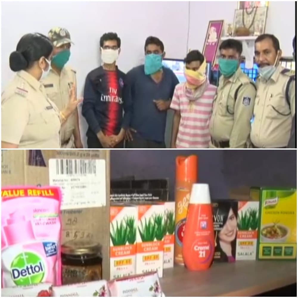 एक्सपायरी डेट के सामान को अवैध रूप से बेचने के धंधे का पर्दाफाश,2 गिरफ्तार