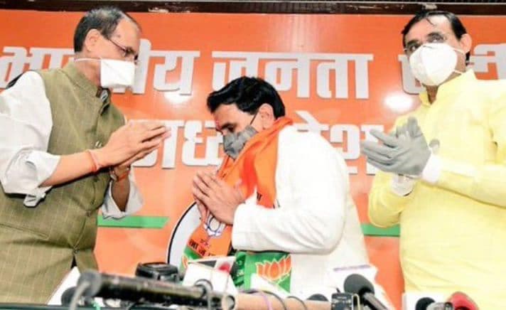 भाजपा के हुए ‘नारायण’, 12 दिन में तीसरे विधायक ने छोड़ी कांग्रेस
