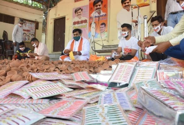 लॉक डाउन: राखी-मास्क-दीपकों की होम डिलेवरी करेंगे रामेश्वर शर्मा, बांटेंगे उत्सव-सुरक्षा किट