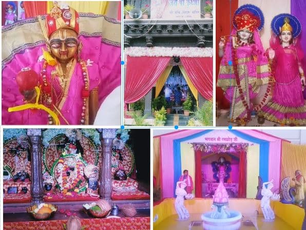 कोरोना के बीच इंदौर में दिखा जन्माष्टमी का उत्साह, जगह जगह मंदिरों में किया जा रहा है पूजन