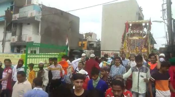 इंदौर में प्रतिबंध के बावजूद निकाले ताजिए, TI लाइन अटैच, कईयों पर मुकदमा दर्ज