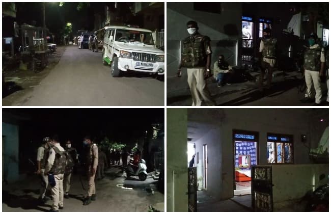 रतलाम में ATS की दबिश, अकरम नाम के युवक की तलाश, भारी पुलिस बल तैनात