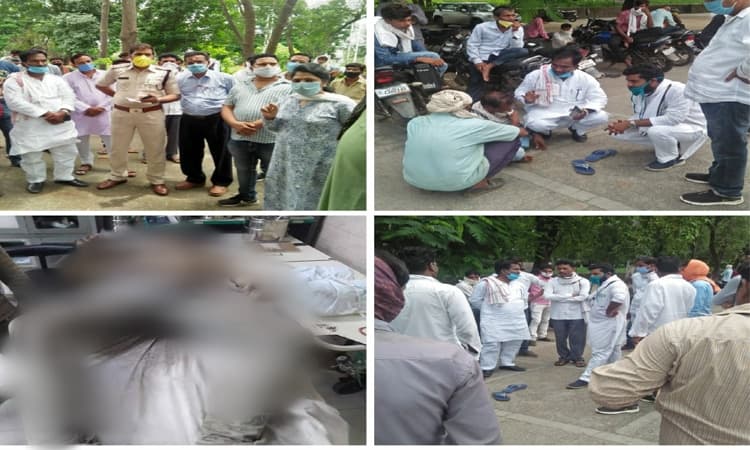 इस कंपनी का बायरल ड्रेसिंग ड्रम फटने से श्रमिक की मौत, परिजन नहीं ले जा रहे शव को घर, जानिए