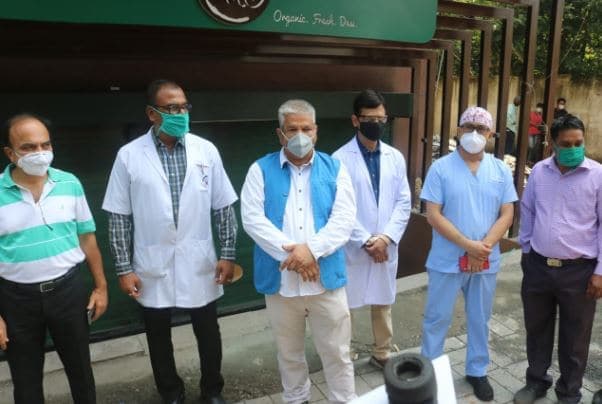 इंदौर के ग्रेटर कैलाश हॉस्पिटल के डॉक्टर्स विवाद के बनी संघर्ष समिति
