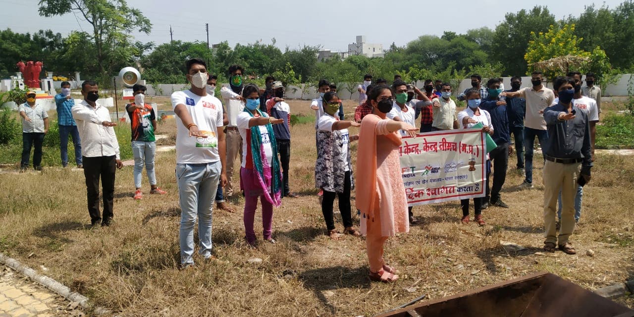नेहरू युवा केन्द्र एवं जिला पंचायत द्वारा गंदगी मुक्त कार्यक्रम का आयोजन, युवाओं ने ली शपथ