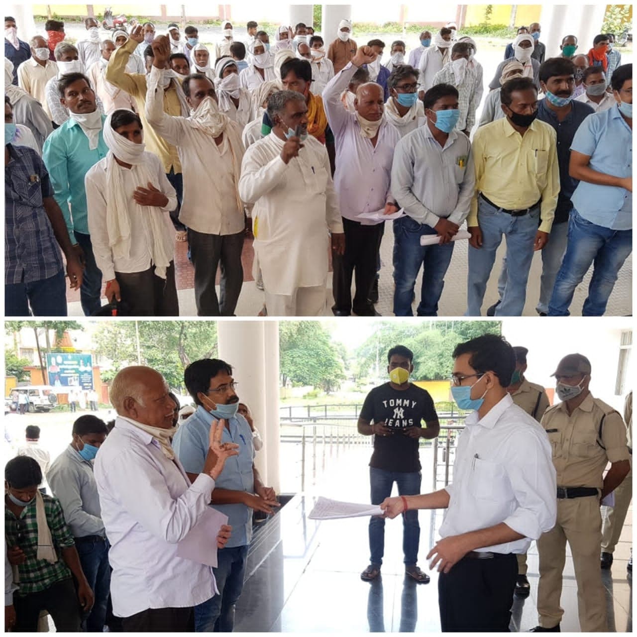 बैतूल: प्रीमियम जमा करने पर भी नहीं मिला फसल बीमा, किसानों ने किया प्रदर्शन