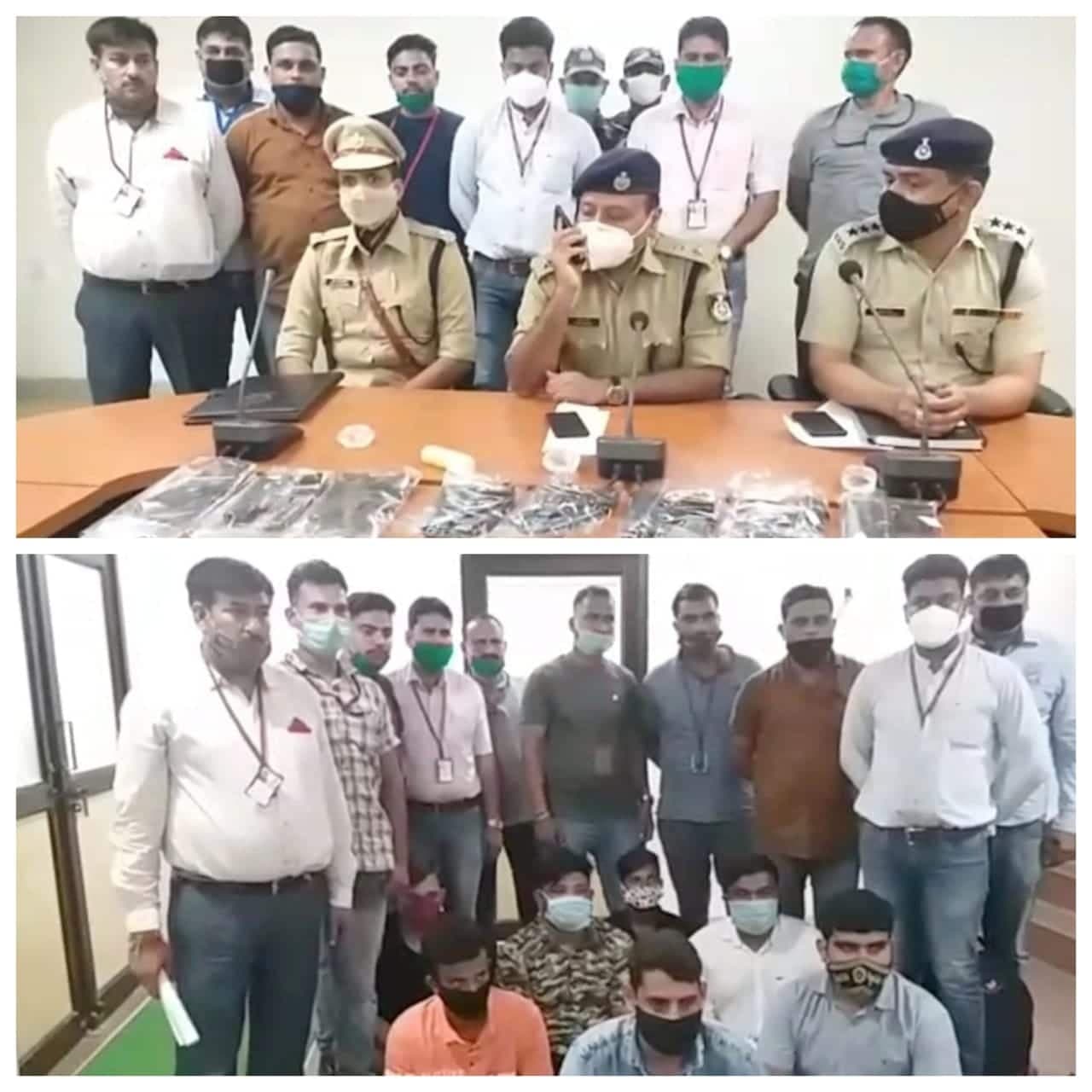 उपचुनाव से पहले बड़ी सफलता, सात बदमाशों के कब्जे से 15 पिस्टल, 20 लाख की ब्राउन शुगर बरामद