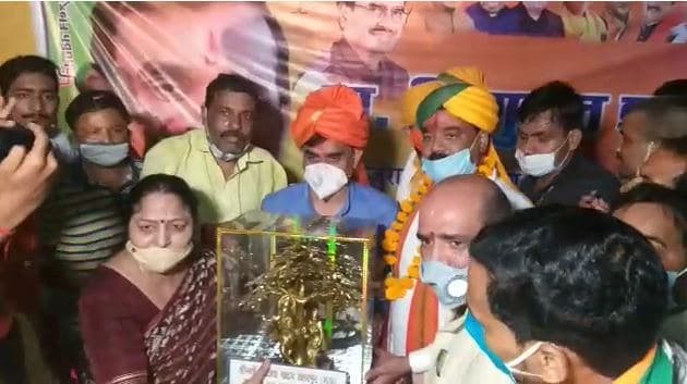 वीडी शर्मा का छतरपुर दौरा, कहा- कांग्रेस के पास नहीं है कोई नेता, बीजेपी की होगी जीत