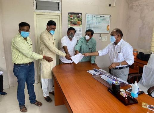 भारतीय किसान संघ ने कोरोना के चलते आंदोलन स्थगित कर विभागों के साथ की बेठक