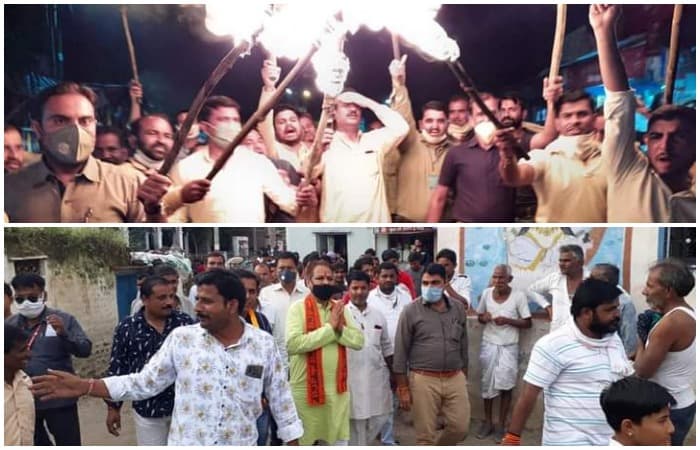 हाटपिपल्या में उपचुनाव के सियासी रंग, कांग्रेस कर रही विरोध प्रदर्शन तो भाजपा जुटा रही समर्थन