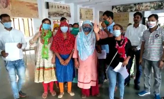 कांग्रेस जॉइन करते ही सिकरवार का विरोध शुरू, दलित समाज का कांग्रेस कार्यालय पर हंगामा