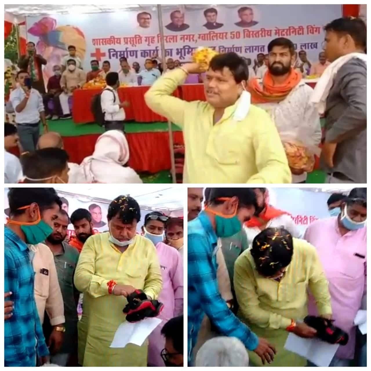 ऊर्जा मंत्री प्रद्युम्न सिंह तोमर का अनोखा अंदाज