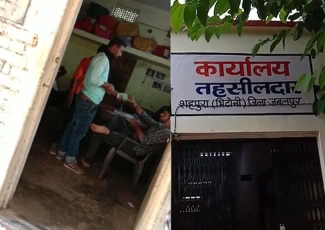 किसानों से रिश्वत लेते पटवारी का वीडियो वायरल, जांच के आदेश