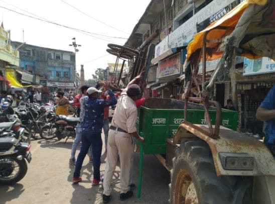 एक महीने से जारी अतिक्रमण मुहिम फिर भी नही सुधर रहे व्यापारी, अब होगी एफआईआर