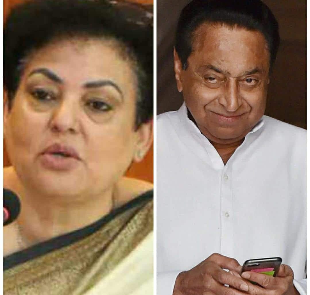 राष्ट्रीय महिला आयोग ने फिल्मी विलेन से की कमलनाथ की तुलना, जवाब पर जताई नाराजगी