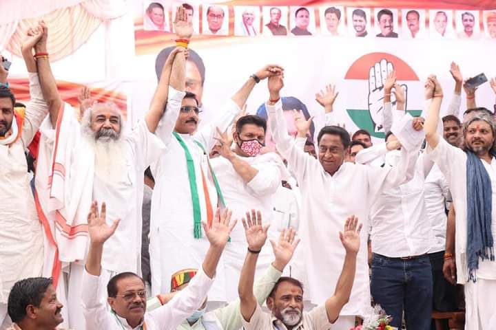 अंतिम दौर में काँग्रेस ने झोंकी ताकत, सीएम कमलनाथ सहित कई दिग्गजों का लगा जमावड़ा