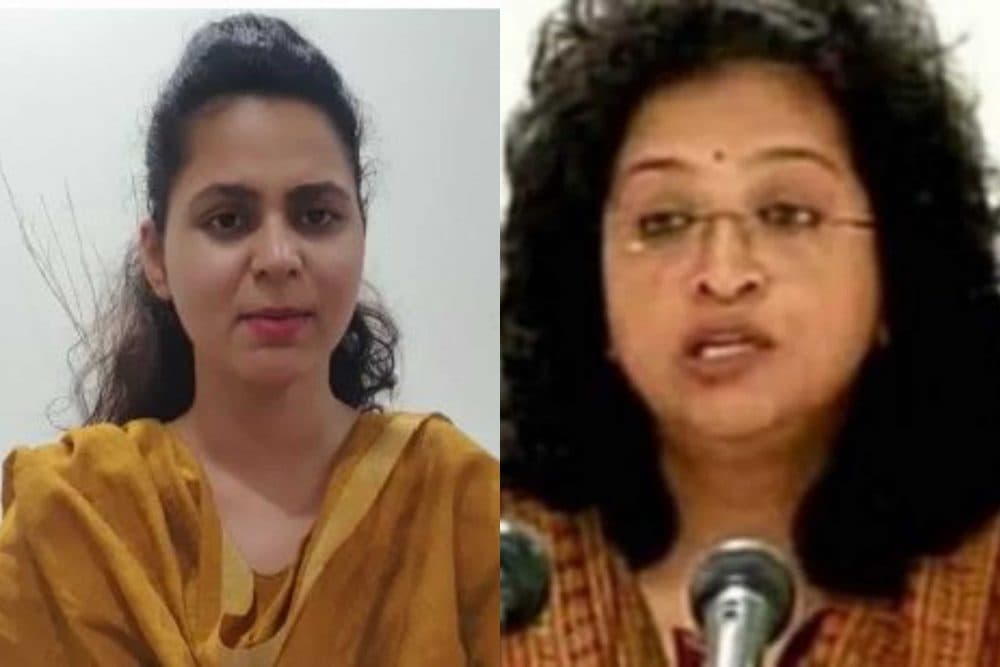 भाजपा प्रवक्ता नेहा बग्गा का शोभा ओझा पर तंज, कहा-कांग्रेस प्रवक्ता के तौर पर कर रही काम