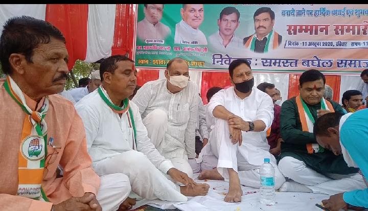MP by-election 2020 – श्यावर वाली माता बना चुनावी सभाओं का केंद्र, कांग्रेस ने मांगे वोट