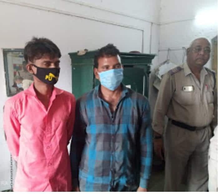दो गांजा तस्करों को रेलवे पुलिस ने पकड़ा, ट्रेन से ले जा रहे थे गांजा
