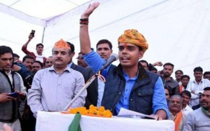 सीएम के बेटे कार्तिकेय का दावा, जनता का 100 प्रतिशत समर्थन भाजपा के साथ