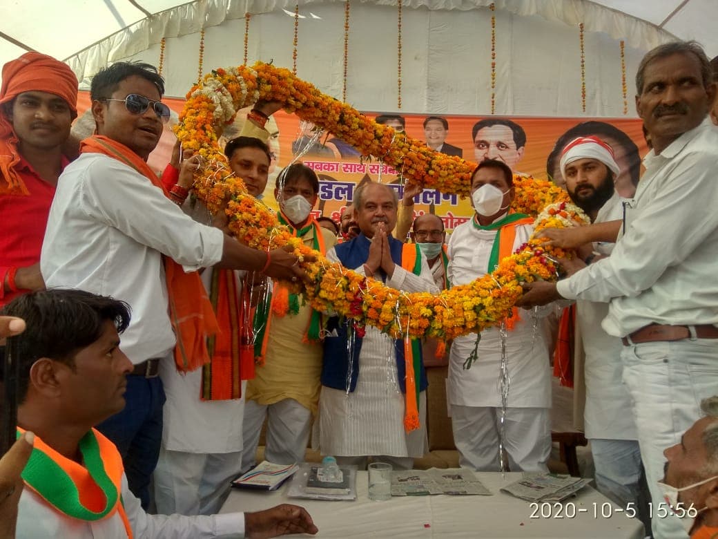 भाजपा एक विचारधारा वाली पार्टी हैं, कार्यकर्ता ही सर्वेपरि हैं- नरेंद्र सिंह तोमर