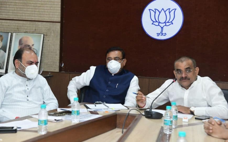 MP उपचुनाव 2020 : बूथ तक पहुंचेंगे बीजेपी के दिग्गज, कल से विजय संपर्क अभियान की शुरुआत