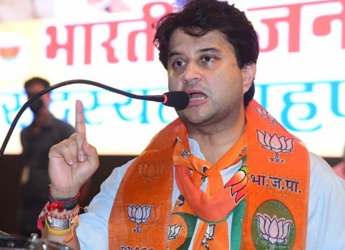 कमलनाथ के 15 माह पर भारी शिवराज की 5 माह की बैलेंस शीट : ज्योतिरादित्य सिंधिया