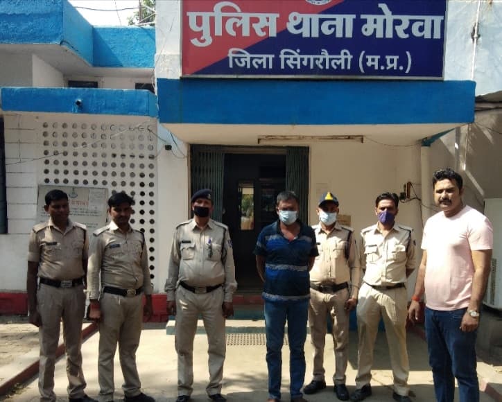 मोरवा पुलिस के हाथ लगा ‘चर्चित कबाड़ी’, इस मामले में पुलिस को थी तलाश