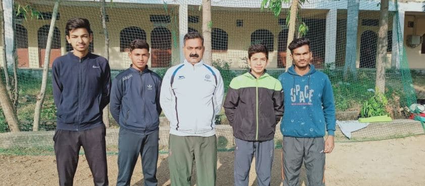 भिण्ड के चार क्रिकेटरों का मध्यप्रदेश की अंडर 19 एवं 16 कैंप के लिए चयन
