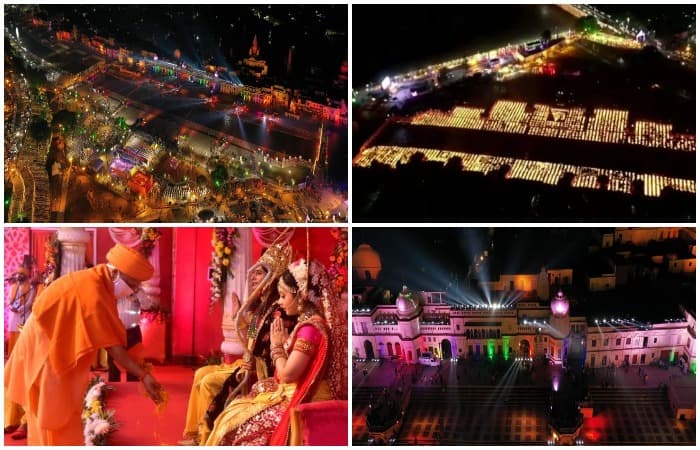 Deepotsav In Ayodhya: 5 लाख 84 हजार दीयों से जगमग राम की नगरी, रोशनी से नहाई पूरी अयोध्या
