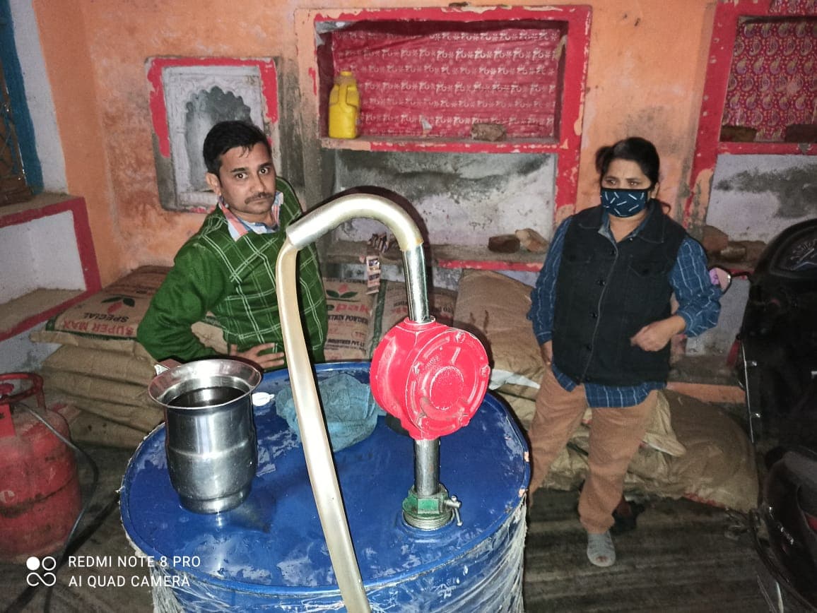 खाद्य विभाग का छापा,किराना दुकान और गोदाम पर मिली मिलावटी सामग्री