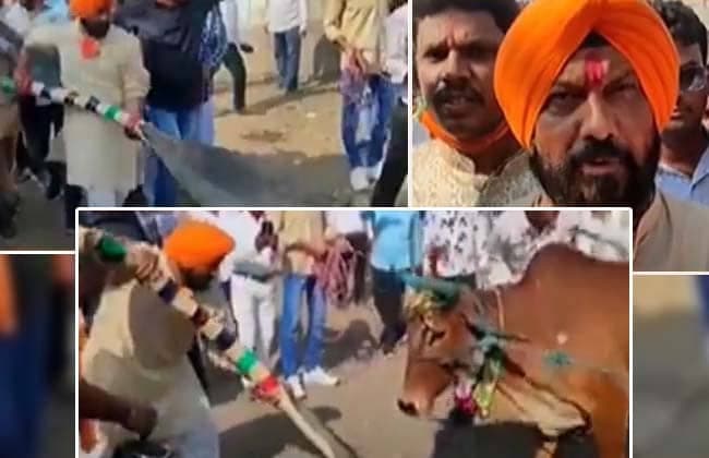 छोड़ फाड़ : दिवाली पर परंपरा निभाने में फंस गए मंत्रीजी!